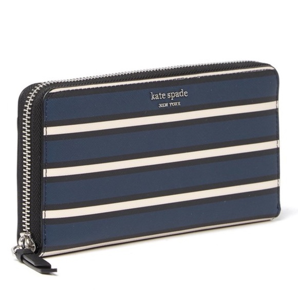 kate spade Handbags - Kate ♠️ Spade Large Cameron Stripes Wallet
